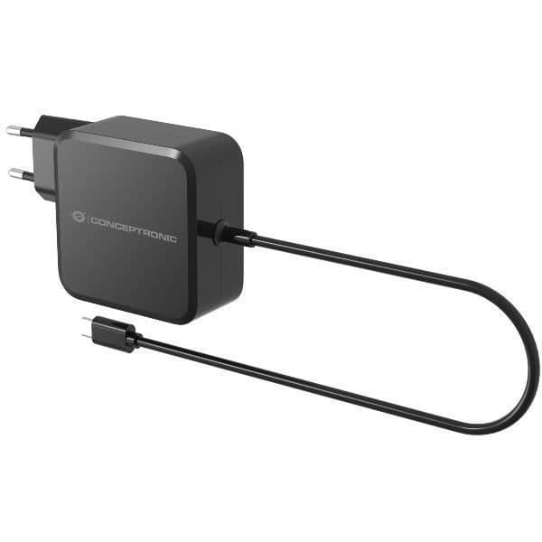 Väggladdare - Conceptronic - Ozul05be - 100W - Svart - 1,8m Svart
