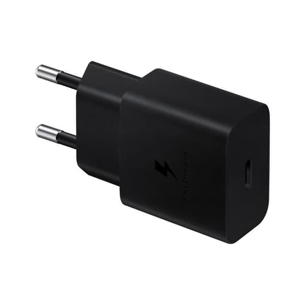 15W USB C Nätladdare + USB C-kabel - SAMSUNG - Svart