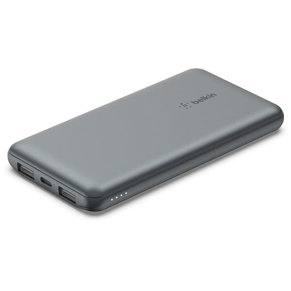BELKIN POWERBANK 10000 MAH 15W, GRÅ