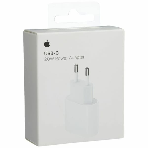 Vægoplader Apple MHJE3ZM/A Hvid 20 W Hvid