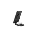 Miniatyrbillede 4 af 6: Belkin BoostCharge 2 i 1 magnetisk sammenfoldelig oplader, sort