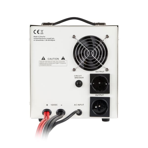 Nødstrømforsyning KEMOT PROsinus-2000 konverter med ren sinusbølge og ladefunktion 12V 230V 2000VA/1200W