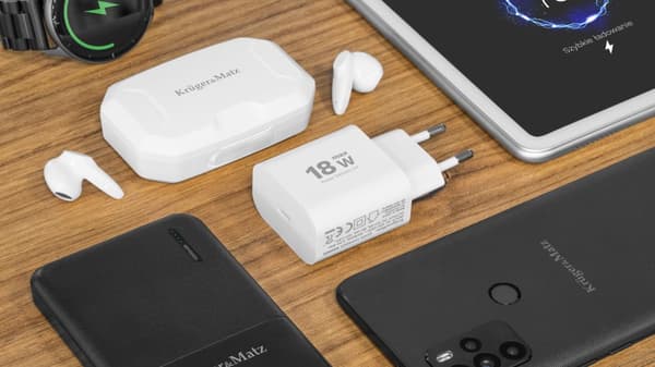 Kruger&Matz netoplader med Power Delivery funktion