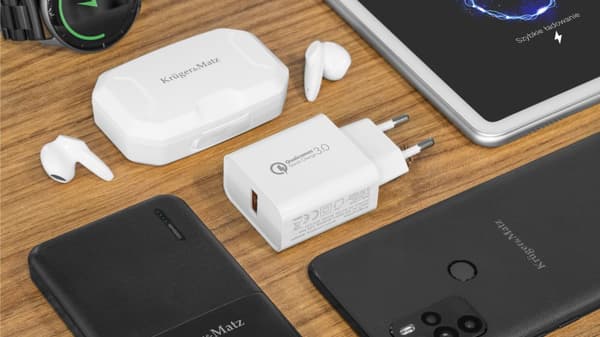 Kruger&Matz netoplader med Quick Charge funktion
