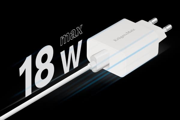 Kruger&Matz netoplader med Quick Charge funktion
