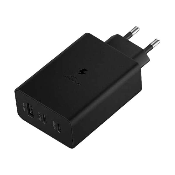 Vægoplader med Power Delivery og Quick Charge 65W sort