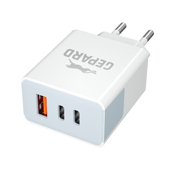 Nätladdare med Power Delivery och Quick Charge 40W