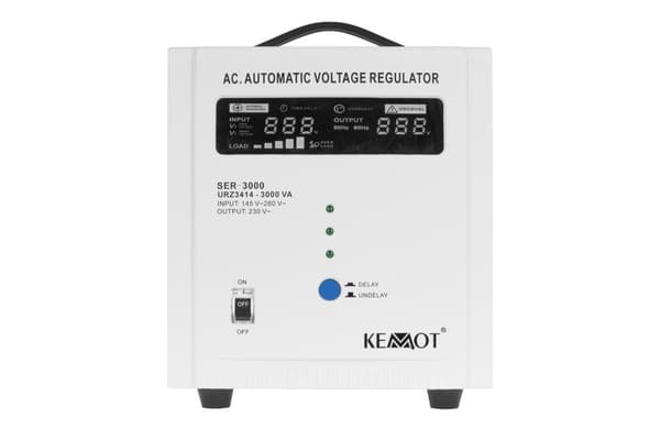 KEMOT SER-3000 automatisk spänningsstabilisator