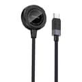 Miniatyrbild 1 av 3: Foneng W02 trådlös laddare för Apple Watch 2.5W, 1m (svart)