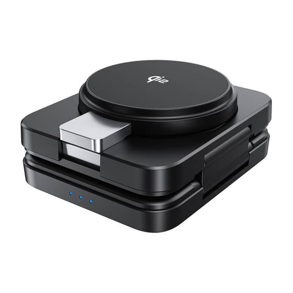 Sammenleggbar 3-i-1 magnetisk lader Choetech Qi2