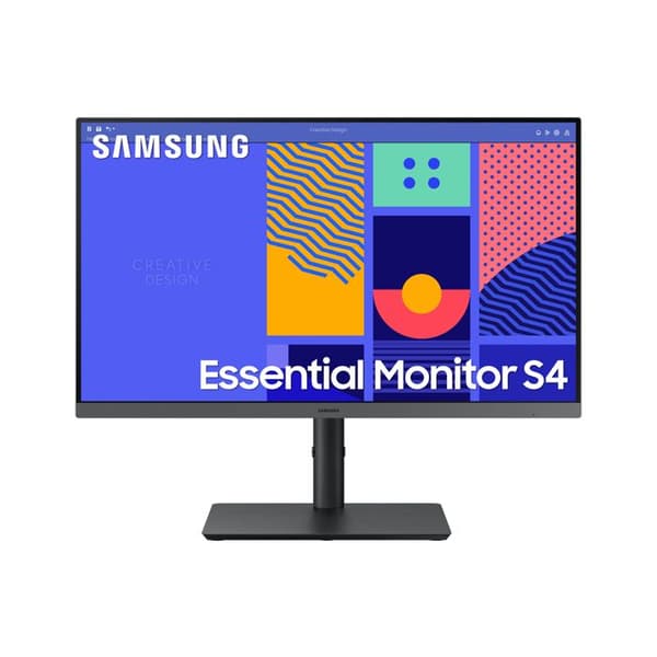SAMSUNG 24" Platt FHD 1920x1080 Svart
