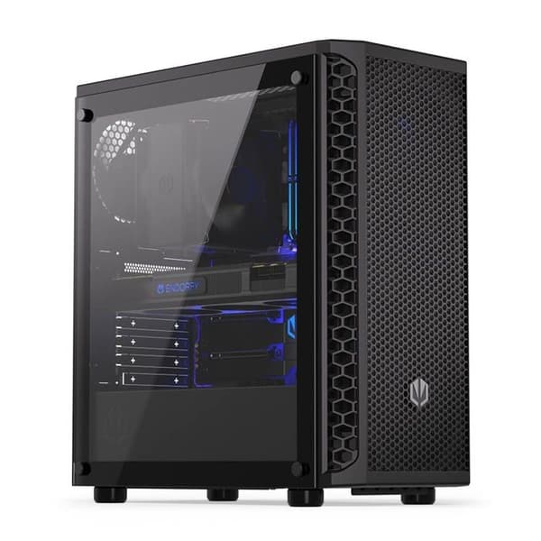 Datorfodral - ENDORFY - Signum 300 Air - Härdat glas - Kompatibel med vätskekylning - Svart Svart