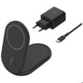 Miniatyrbild 1 av 3: Smartphone - Laddare &amp; Powerbank BELKIN BOOSTCHARGE Qi2 15w magnetiskt stativ Svart