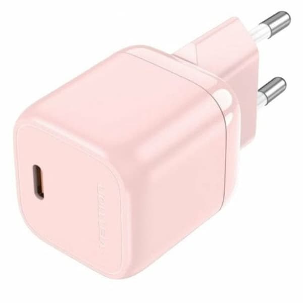 Vægoplader Vention FAKP0-EU Pink 30 W USB-C Lyserød