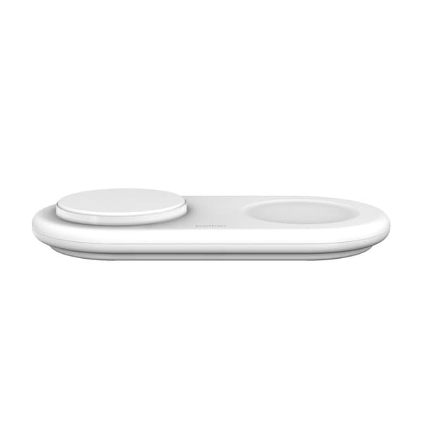 BELKIN MAGNETIC LATAUSALUSTA 2IN1 QI2 15W VALKOINEN