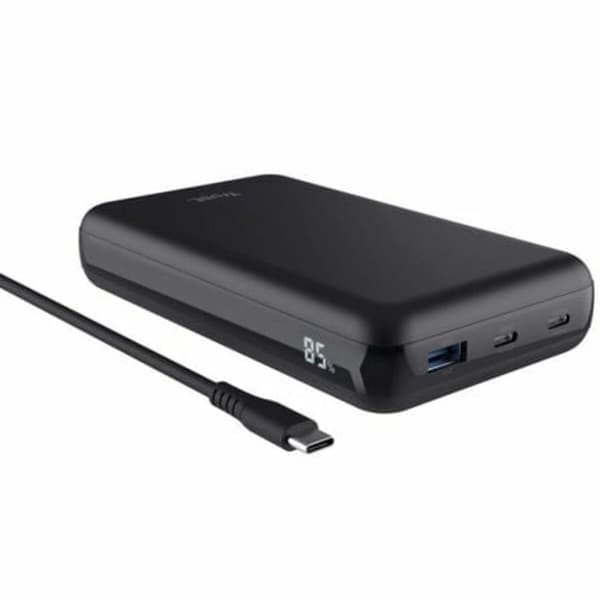Powerbank Trust 25240 Musta 20000 mAh musta
