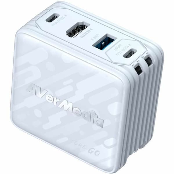 Seinälaturi AVERMEDIA6130 GC313 100 W Valkoinen