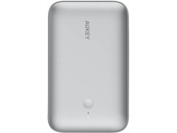 Aukey - Spark Mini 20000mAh 20W Powerbank Vit USB-C/USB-A