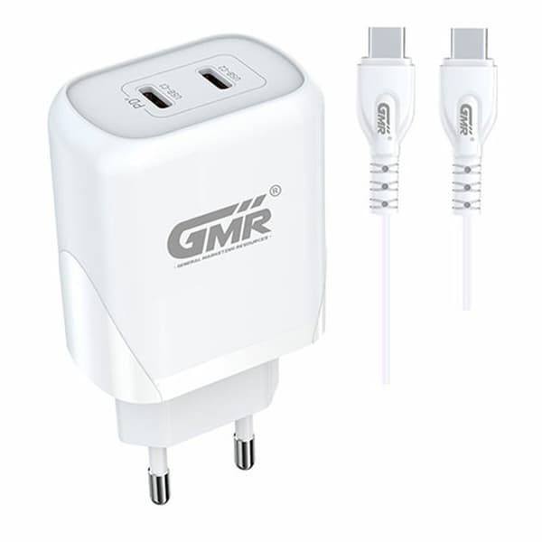 Vegglader Goms 40 W USB-C x 2