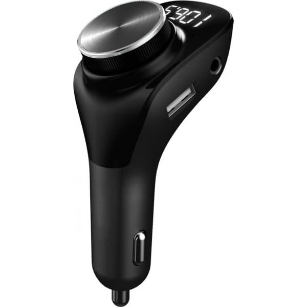 Wave Bluetooth FM-sender, sort