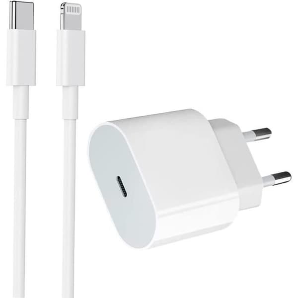 Snabbt USB C-laddare 20W med 2M kabel Typ C laddare adapter för iPhone 4-14 Plus-14 Pro-14 Pro Max-13-12-11-SE-X[710]