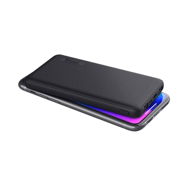 Powerbank med dobbelt USB Trust Primo Sort 10000 mAh (1 enheder)