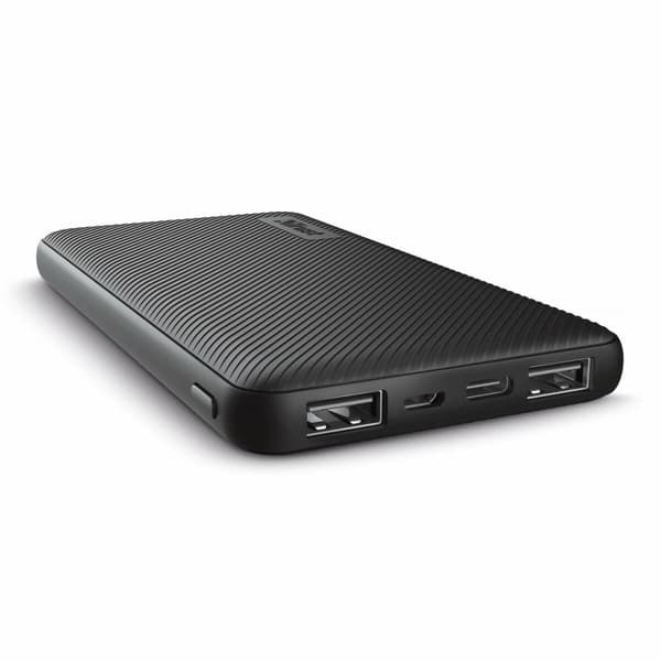 Powerbank med dobbelt USB Trust Primo Sort 10000 mAh (1 enheder)