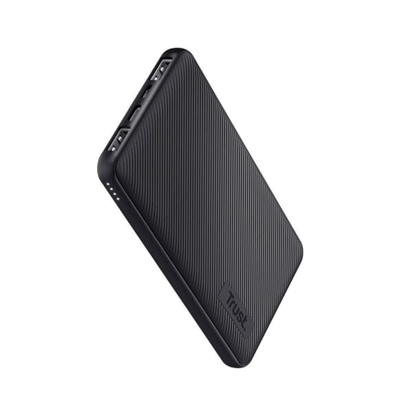 Powerbank med dobbelt USB Trust Primo Sort 10000 mAh (1 enheder)