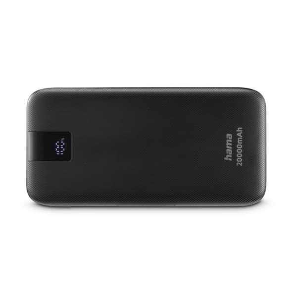 Hama Power Pack PD 20 20000mAh Utgångar: 2x USB-C USB-A Snabbladdning Antr.