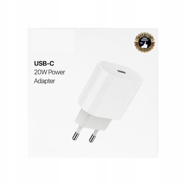 SNABB USB-C LADDARE IPHONE STRÖMFÖRSÖRJNING KUB 20W