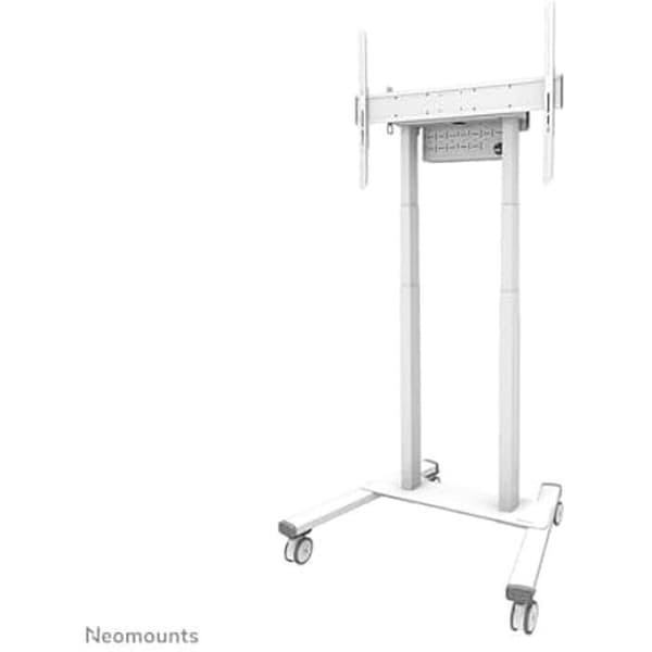 0 NEOMOUNTS av NEWSTAR MOTORISERAD Mobilt golvstativ - VESA 100X100 UPP till 800X600 Vit
