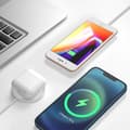 Miniatyrbild 3 av 4: MagSafe iPhone Laddare 15W Snabbladdning USB-C Kabel Swissten MagStick Vit