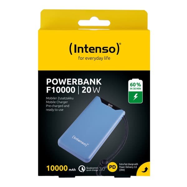 Powerbank INTENSO 7332035 Blå 10000 mAh Blå