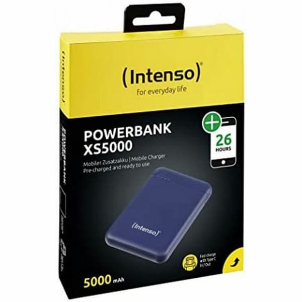 Powerbank INTENSO XS5000 Blå 5000 mAh