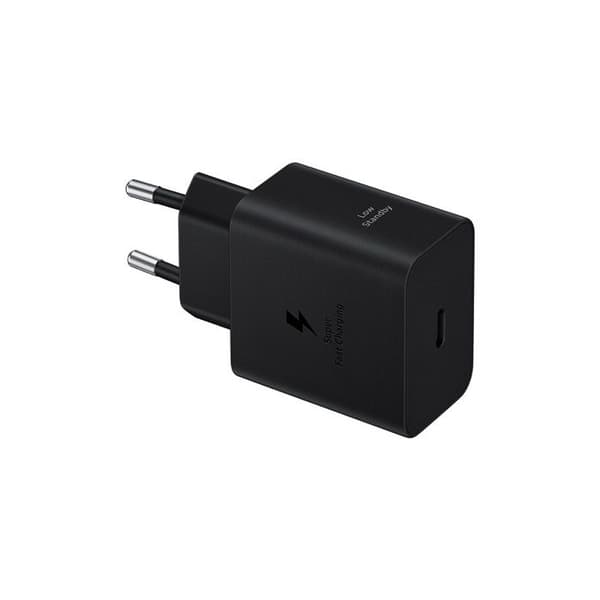 ULTRA SNABB 45W Typ C, GaN nätladdare med 45W 1,8M kabel Svart färg SAMSUNG EP-T4511XBEGEU Svart