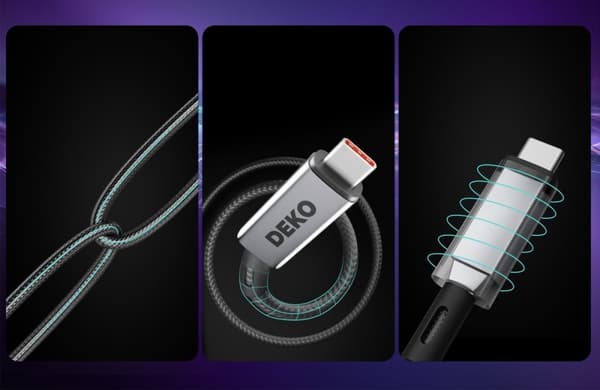 USB C KABEL HURTIG OPLADNING USB TYPE C TIL APPLE Thunderbolt 240W USB4 50cm