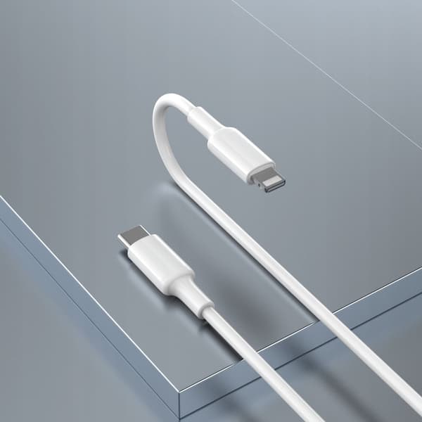 LIGHTNING USB C-KABEL FÖR APPLE IPHONE SNABBLADDNING 1M PISEN