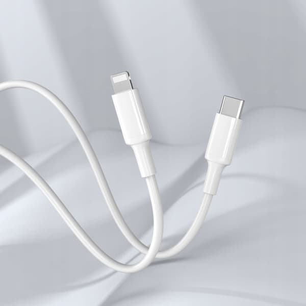 LIGHTNING USB C-KABEL FÖR APPLE IPHONE SNABBLADDNING 1M PISEN