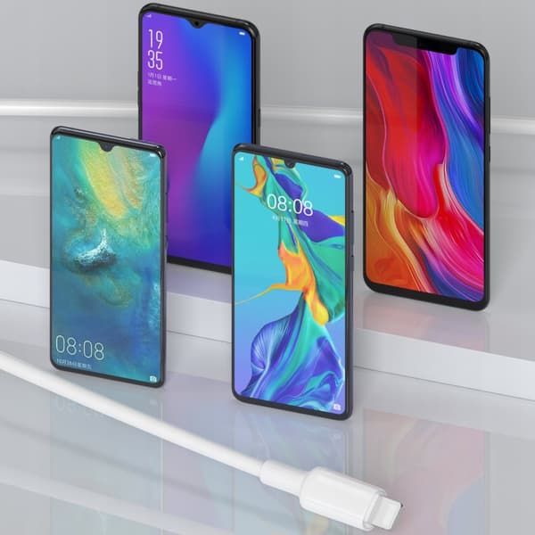 LIGHTNING USB C-KABEL FÖR APPLE IPHONE SNABBLADDNING 1M PISEN