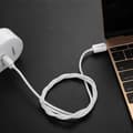Miniatyrbillede 6 af 11: USB C-KABEL HURTIG OPLADNING TIL SAMSUNG ANDROID AUTO PISEN KORT 0,2M