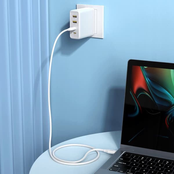 USB C-KABEL SNABBLADDNING USB TYP C 60W 2M UNIVERSAL PISEN