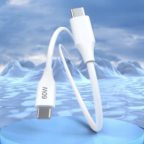 USB C-KABEL SNABBLADDNING USB TYP C 60W 2M UNIVERSAL PISEN