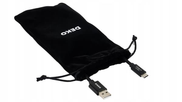 USB C-KABEL HURTIG OPLADNING 3A TIL ANDROID AUTO USB TYPE C 2M DEKO