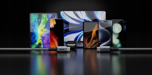 USB C -KAAPELI PIKALATAUS 100 W USB Type C 3.2 APPLE Thunderbolt 2M:lle
