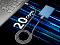 Pikkukuva 11 / 11: USB C -KAAPELI PIKALATAUS 100 W USB Type C 3.2 APPLE Thunderbolt 2M:lle