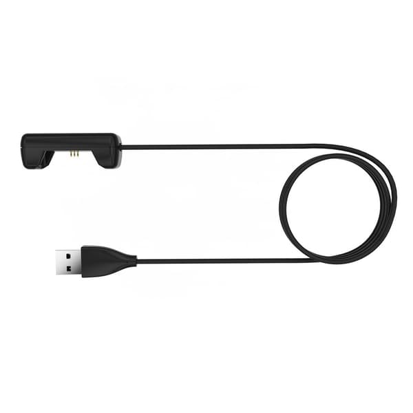 INF Laddningskabel för Fitbit Flex 2 - 1 meter, svart