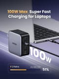 Pikkukuva 2 / 6: UGREEN 100W USB C Charger Block, Nexode 4-Port Type C Charger GaN Charger