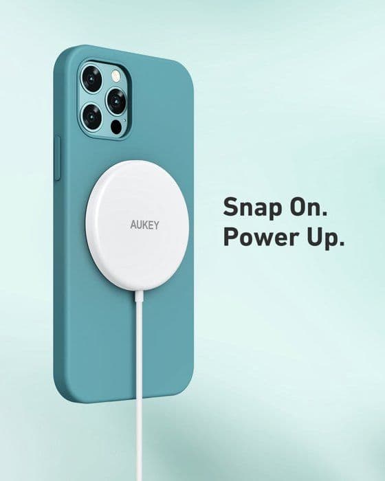 Aukey - Trådlös Qi-laddare