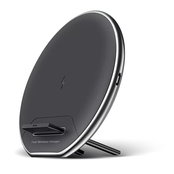 Denver CPQ-10 trådløst ladepunkt med 10 W effekt og LED-indikator