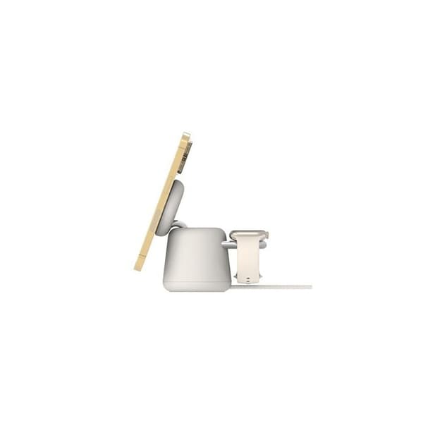 Trådlös laddningsstation - Belkin - BoostCharge Pro 2-in-1 - 15 Watt - med MagSafe - Certifierad MFI